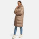 Marikoo Nomadiaa Damen Winterjacke Taupe Grey Größe S - Gr. 36