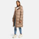 Marikoo Nomadiaa Damen Winterjacke Taupe Grey Größe S - Gr. 36