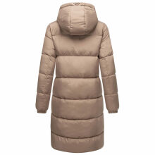 Marikoo Nomadiaa Damen Winterjacke Taupe Grey Gr&ouml;&szlig;e L - Gr. 40