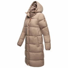 Marikoo Nomadiaa Damen Winterjacke Taupe Grey Gr&ouml;&szlig;e XXXL - Gr. 46