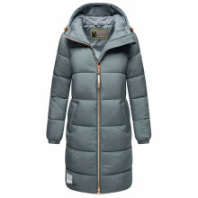 Marikoo Nomadiaa Damen Winterjacke Stormy Blue Gr&ouml;&szlig;e L - Gr. 40