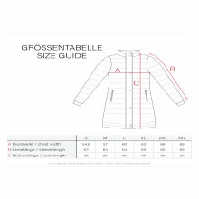 Marikoo Nomadiaa Damen Winterjacke Stormy Blue Gr&ouml;&szlig;e L - Gr. 40
