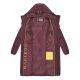 Marikoo Nomadiaa Damen Winterjacke Wine Größe S - Gr. 36