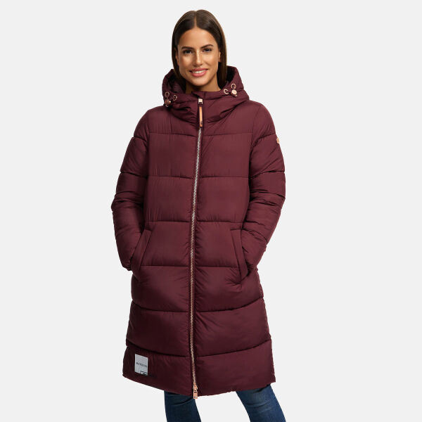 Marikoo Nomadiaa Damen Winterjacke Wine Größe M - Gr. 38
