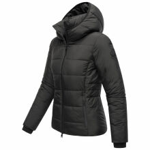Marikoo Radaa Damen Stepp Jacke Schwarz Größe M - Gr. 38