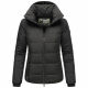 Marikoo Radaa Damen Stepp Jacke Schwarz Größe M - Gr. 38