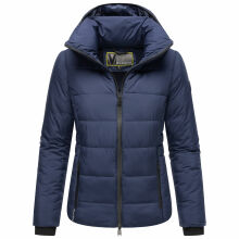 Marikoo Radaa Damen Stepp Jacke Navy Gr&ouml;&szlig;e XXL - Gr. 44