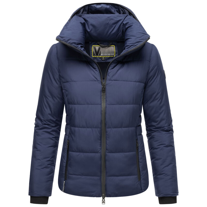 Marikoo Radaa Damen Stepp Jacke Navy