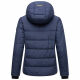 Marikoo Radaa Damen Stepp Jacke Navy Größe XXXXXL - Gr. 50