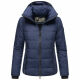 Marikoo Radaa Damen Stepp Jacke Navy Größe XXXXXXL - Gr. 52