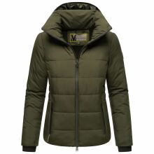 Marikoo Radaa Damen Stepp Jacke Olive Größe XS - Gr. 34