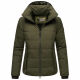 Marikoo Radaa Damen Stepp Jacke Olive Größe XS - Gr. 34