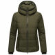 Marikoo Radaa Damen Stepp Jacke Olive Größe XS - Gr. 34