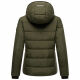 Marikoo Radaa Damen Stepp Jacke Olive Größe XS - Gr. 34