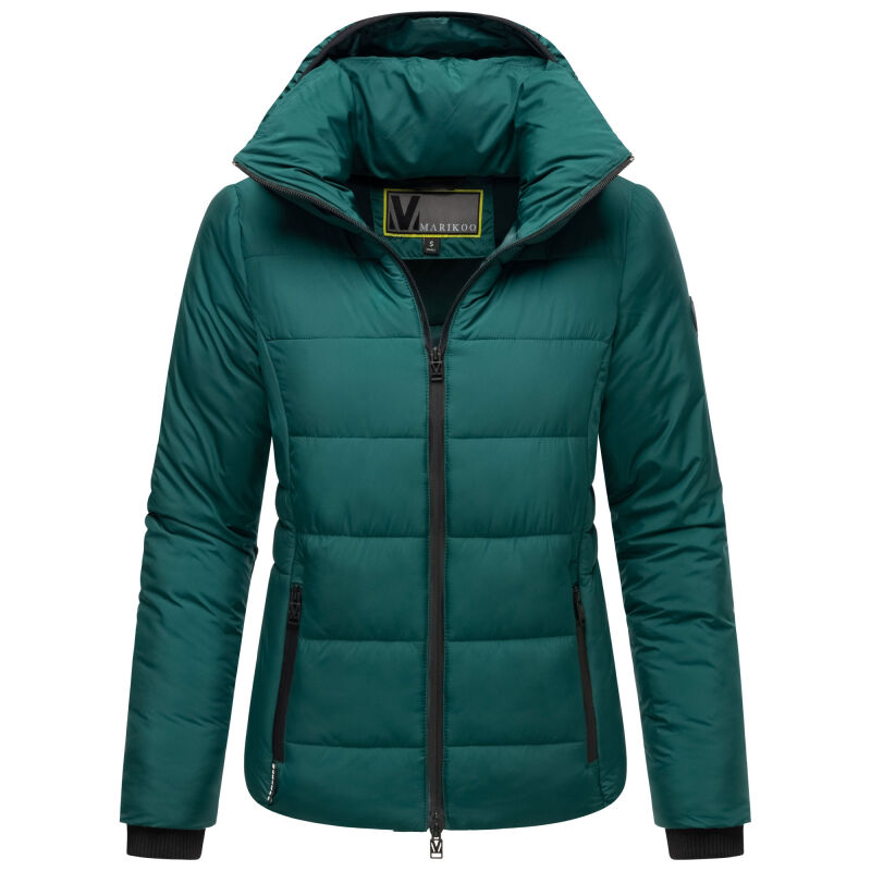 Marikoo Radaa Damen Stepp Jacke Evergreen