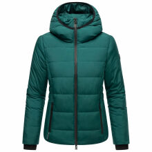 Marikoo Radaa Damen Stepp Jacke Evergreen Gr&ouml;&szlig;e L - Gr. 40