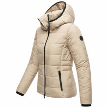 Marikoo Radaa Damen Stepp Jacke Taupe Grey Größe XS - Gr. 34