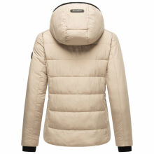 Marikoo Radaa Damen Stepp Jacke Taupe Grey Größe XS - Gr. 34