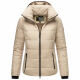 Marikoo Radaa Damen Stepp Jacke Taupe Grey Größe XS - Gr. 34