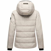 Marikoo Radaa Damen Stepp Jacke Light Grey Gr&ouml;&szlig;e XL - Gr. 42