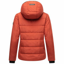 Marikoo Radaa Damen Stepp Jacke Terracotta Gr&ouml;&szlig;e S - Gr. 36