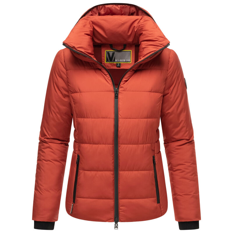 Marikoo Radaa Damen Stepp Jacke Terracotta