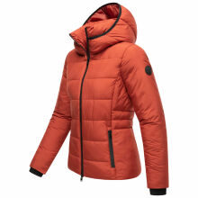 Marikoo Radaa Damen Stepp Jacke Terracotta Gr&ouml;&szlig;e L - Gr. 40