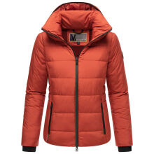 Marikoo Radaa Damen Stepp Jacke Terracotta Gr&ouml;&szlig;e XXL - Gr. 44