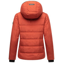 Marikoo Radaa Damen Stepp Jacke Terracotta Gr&ouml;&szlig;e XXL - Gr. 44