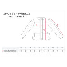 Marikoo Radaa Damen Stepp Jacke Terracotta Gr&ouml;&szlig;e XXL - Gr. 44