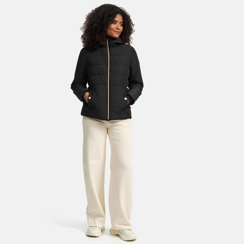 Marikoo Alemee Damen Stepp Jacke Schwarz