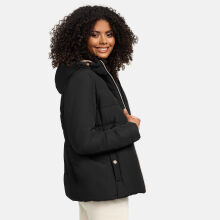 Marikoo Alemee Damen Stepp Jacke Schwarz Größe L - Gr. 40