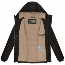 Marikoo Alemee Damen Stepp Jacke Schwarz Größe L - Gr. 40