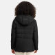 Marikoo Alemee Damen Stepp Jacke Schwarz Größe L - Gr. 40
