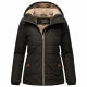 Marikoo Alemee Damen Stepp Jacke Schwarz Größe L - Gr. 40