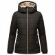 Marikoo Alemee Damen Stepp Jacke Schwarz Größe L - Gr. 40