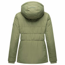 Marikoo Alemee Damen Stepp Jacke Olive Gr&ouml;&szlig;e L - Gr. 40