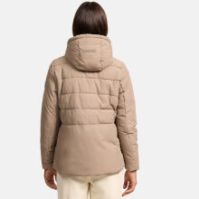 Marikoo Alemee Damen Stepp Jacke Taupe Grey Gr&ouml;&szlig;e S - Gr. 36