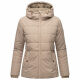 Marikoo Alemee Damen Stepp Jacke Taupe Grey Größe L - Gr. 40
