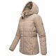 Marikoo Alemee Damen Stepp Jacke Taupe Grey Größe L - Gr. 40