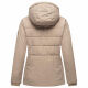 Marikoo Alemee Damen Stepp Jacke Taupe Grey Größe L - Gr. 40