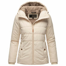Marikoo Alemee Damen Stepp Jacke Cream Größe XS - Gr. 34
