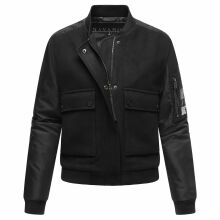 Navahoo Willstehaben Damen Jacke Schwarz Größe XS - Gr. 34