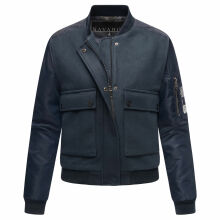 Navahoo Willstehaben Damen Jacke Navy Größe XL - Gr. 42