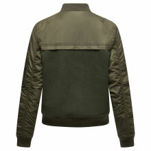 Navahoo Willstehaben Damen Jacke Olive Größe XS - Gr. 34