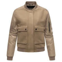 Navahoo Willstehaben Damen Jacke Stone Brown Größe XS - Gr. 34