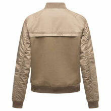 Navahoo Willstehaben Damen Jacke Stone Brown Größe S - Gr. 36