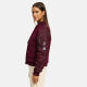 Navahoo Willstehaben Damen Jacke Wine Größe XS - Gr. 34