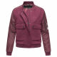 Navahoo Willstehaben Damen Jacke Wine Größe XS - Gr. 34