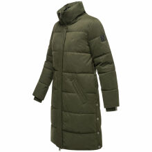 Navahoo Wintertanz Damen Winterjacke Olive Größe S - Gr. 36